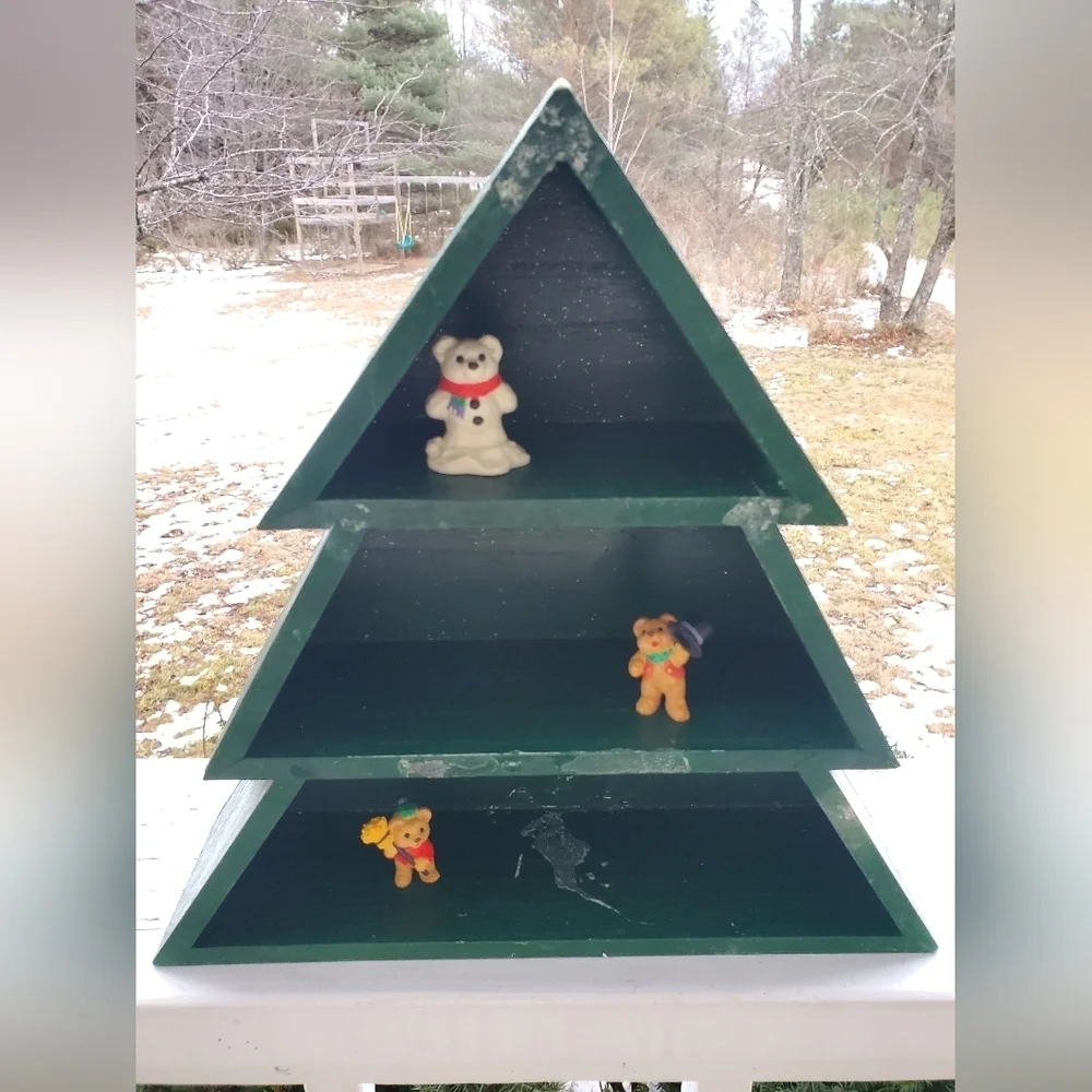 Christmas Tree 3 Tier Display Box